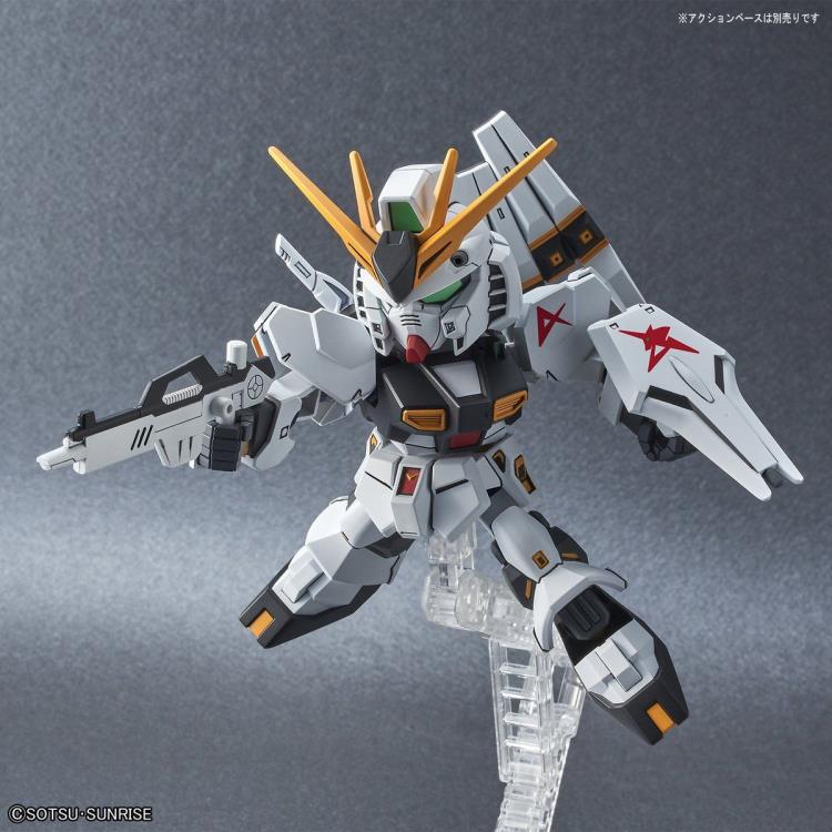 Mobile Suit Gundam: Char's Counterattack SD EX-Standard Nu Gundam Model Kit Gallery Image 7