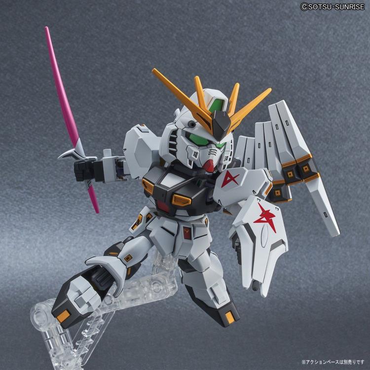 Mobile Suit Gundam: Char's Counterattack SD EX-Standard Nu Gundam Model Kit Gallery Image 8