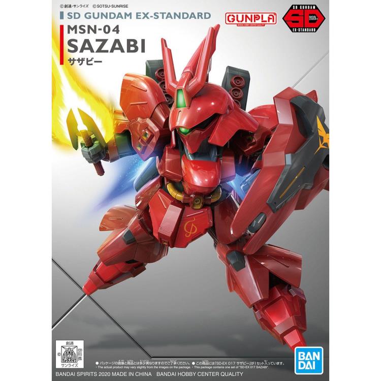 Mobile Suit Gundam: Char's Counterattack SD EX-Standard Sazabi Model Kit Gallery Image 11
