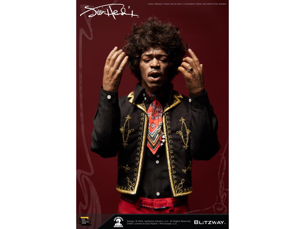 Jimi Hendrix 1/6 Scale Figure (With Bonus) Gallery Image 13