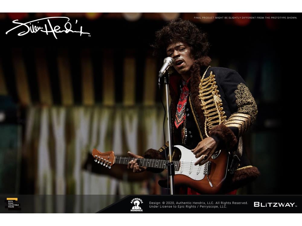 Jimi Hendrix 1/6 Scale Figure (With Bonus) Gallery Image 8