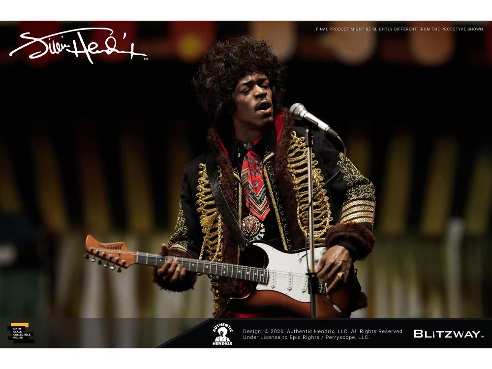 Jimi Hendrix 1/6 Scale Figure (With Bonus) Gallery Image 11