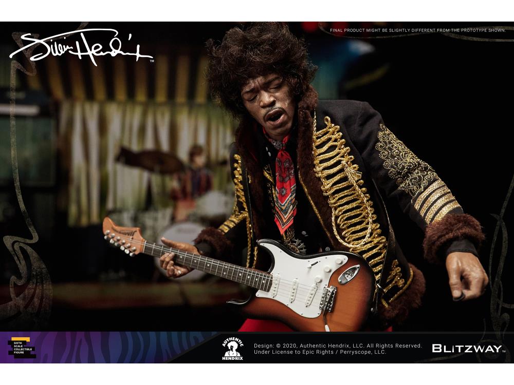 Jimi Hendrix 1/6 Scale Figure (With Bonus) Gallery Image 9