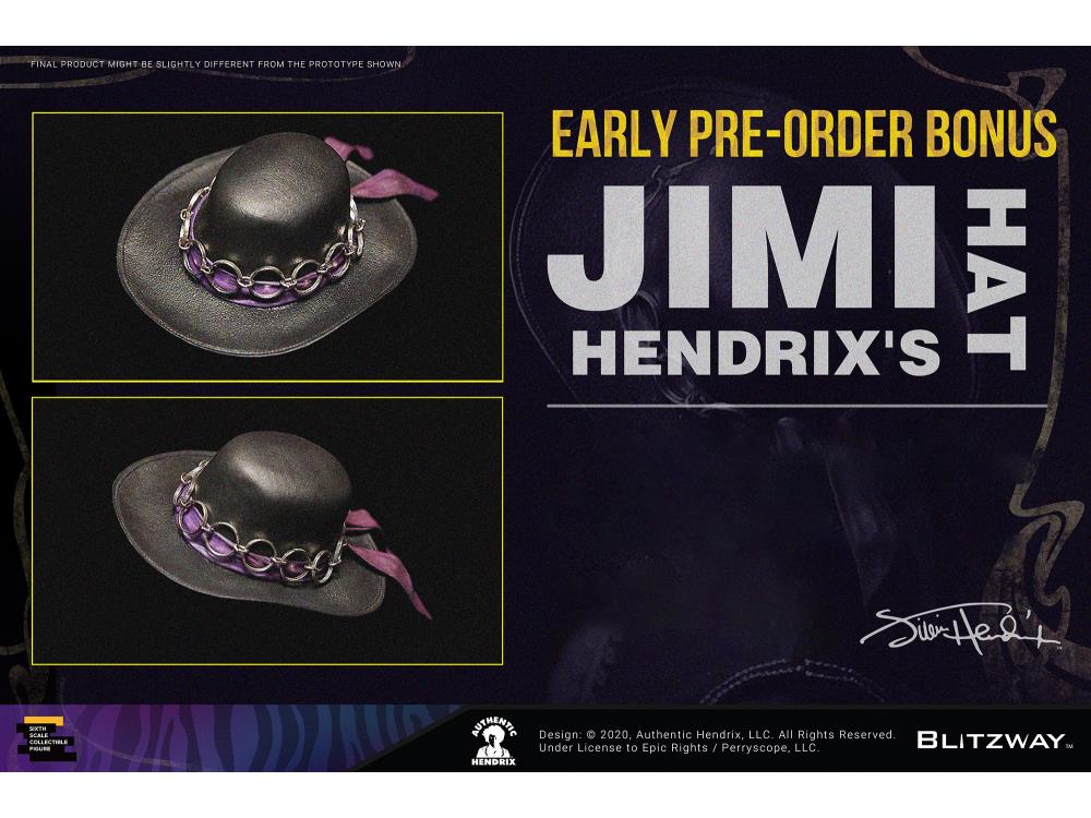 Jimi Hendrix 1/6 Scale Figure (With Bonus) Gallery Image 4