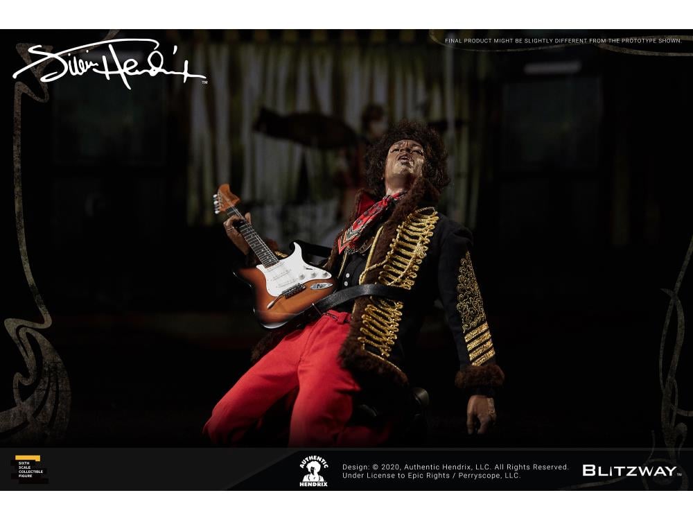 Jimi Hendrix 1/6 Scale Figure (With Bonus) Gallery Image 6