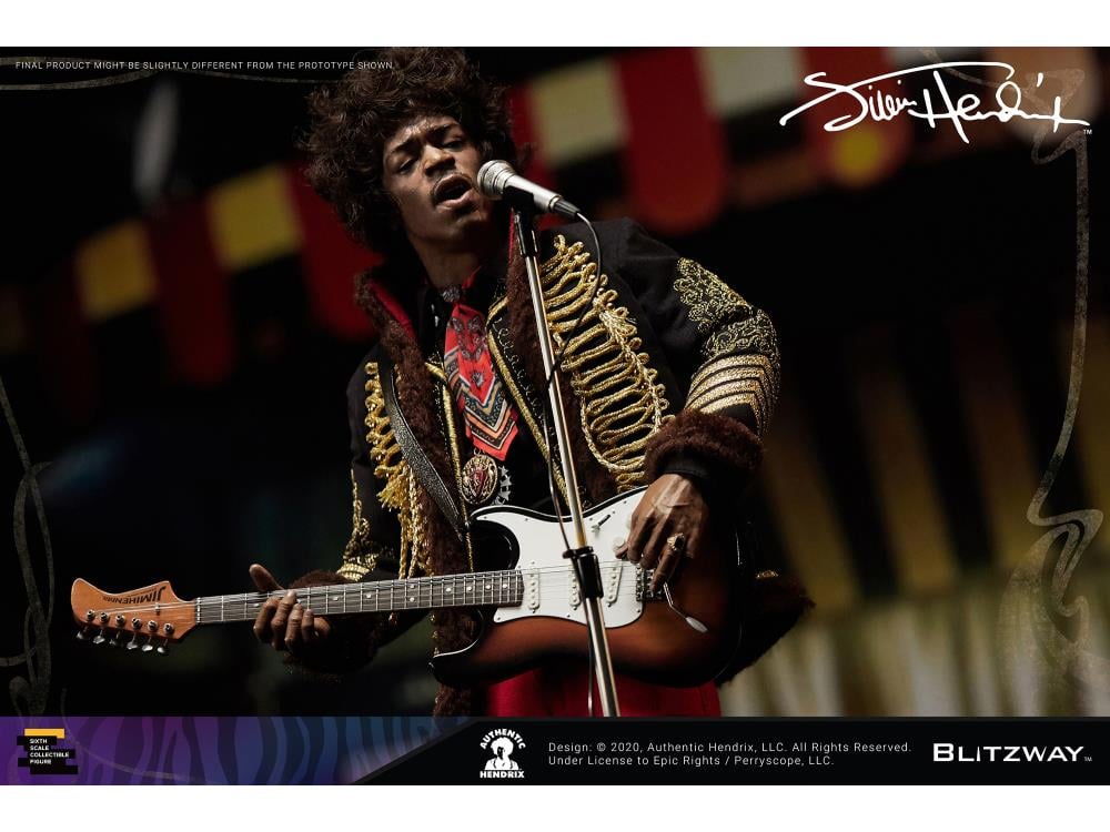 Jimi Hendrix 1/6 Scale Figure (With Bonus) Gallery Image 7