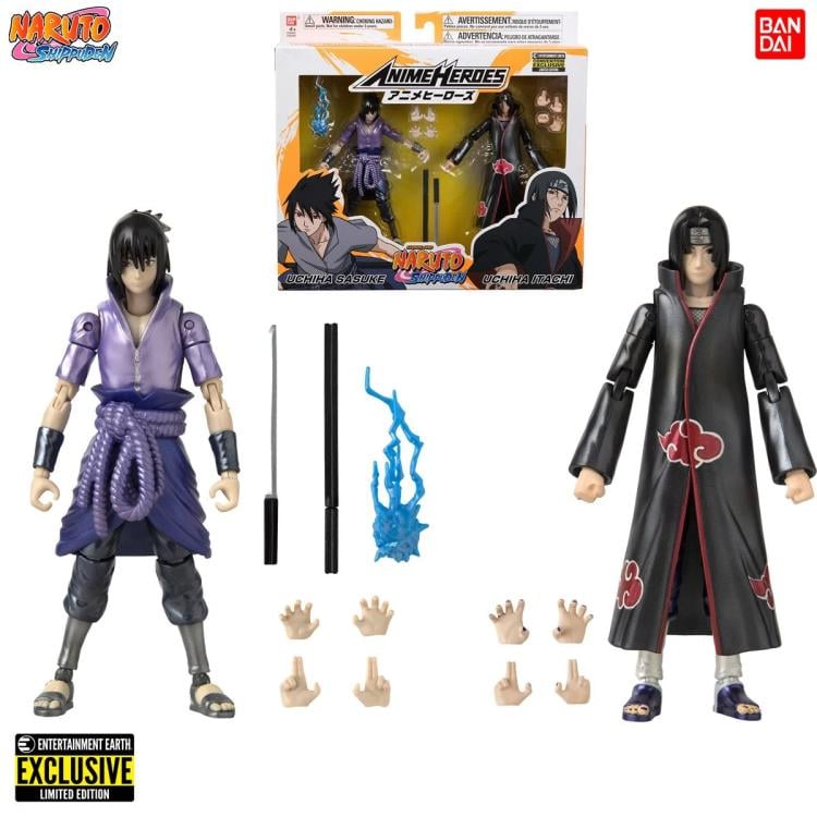 Naruto Anime Heroes Itachi & Sasuke Exclusive Two-Pack Gallery Image 11