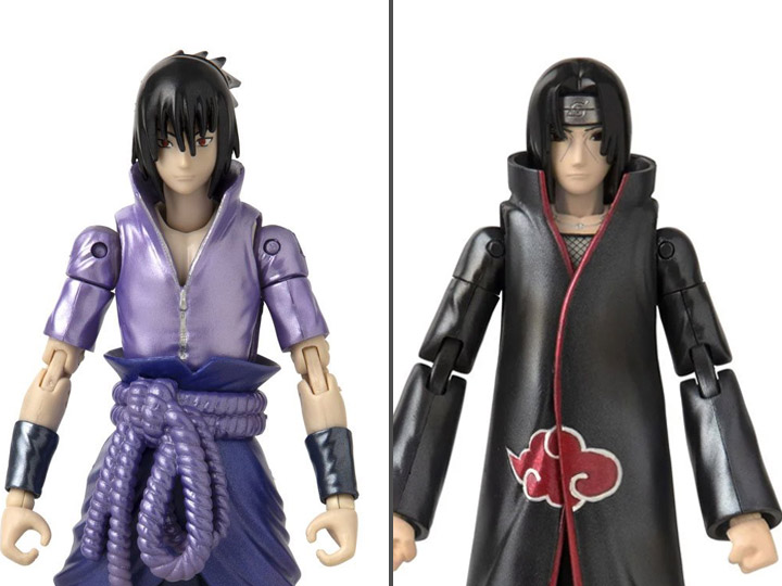 Naruto Anime Heroes Itachi & Sasuke Exclusive Two-Pack Gallery Image 1