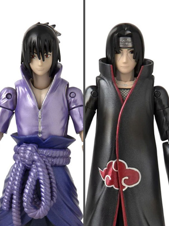 Naruto Anime Heroes Itachi & Sasuke Exclusive Two-Pack Gallery Image 2