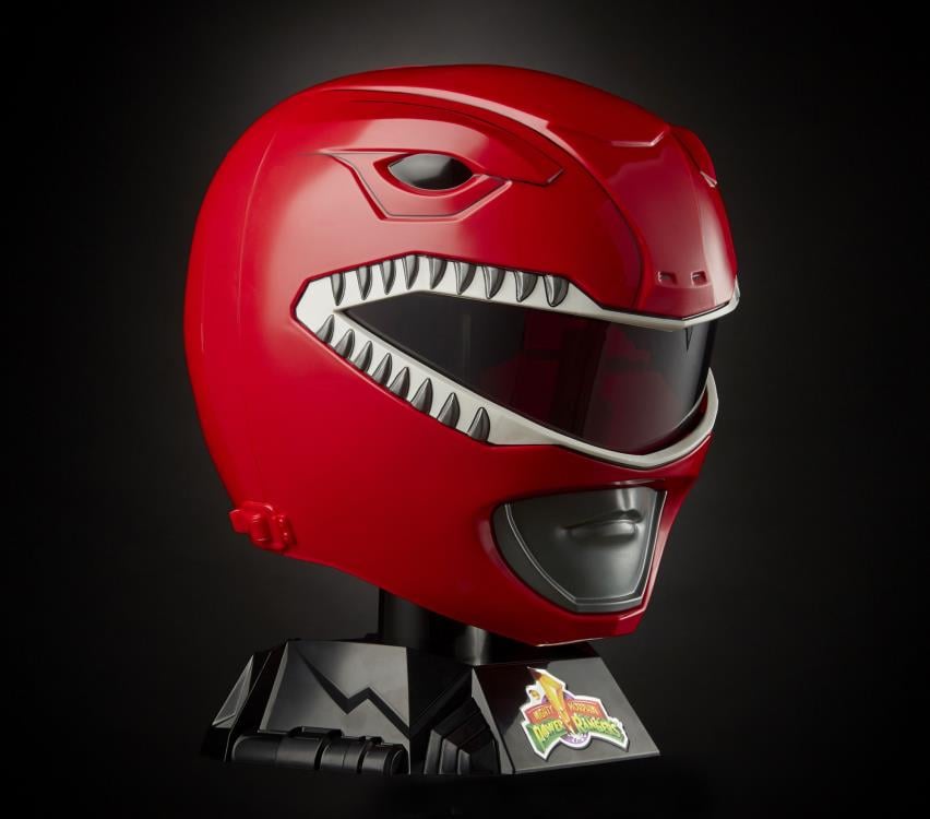 Mighty Morphin Power Rangers Lightning Collection Red Ranger 1:1 Scale Wearable Helmet Gallery Image 5