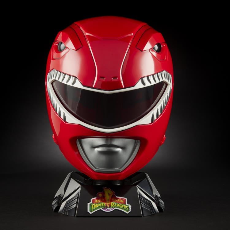 Mighty Morphin Power Rangers Lightning Collection Red Ranger 1:1 Scale Wearable Helmet Gallery Image 3