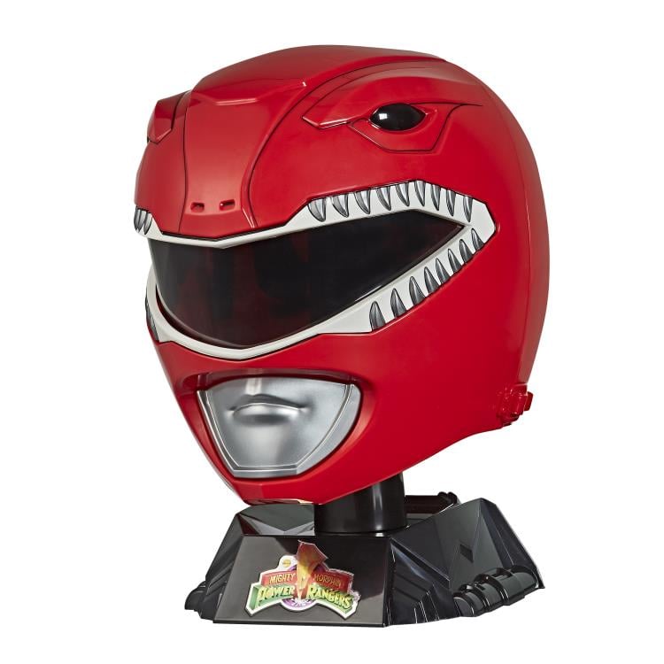Mighty Morphin Power Rangers Lightning Collection Red Ranger 1:1 Scale Wearable Helmet Gallery Image 8