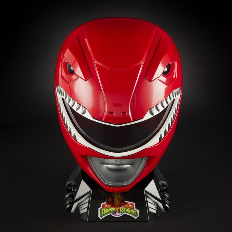 Mighty Morphin Power Rangers Lightning Collection Red Ranger 1:1 Scale Wearable Helmet Gallery Image 4