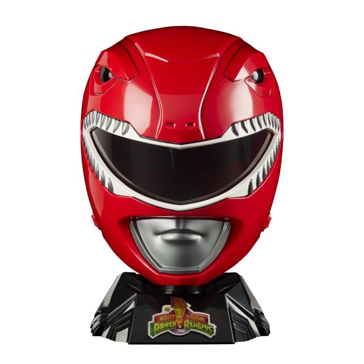Mighty Morphin Power Rangers Lightning Collection Red Ranger 1:1 Scale Wearable Helmet Gallery Image 7