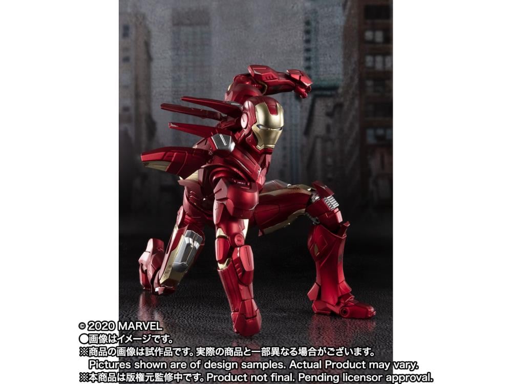 The Avengers S.H.Figuarts Iron Man Mark VII (Avengers Assemble Edition) Exclusive Action Figure Gallery Image 6