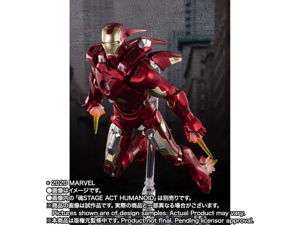 The Avengers S.H.Figuarts Iron Man Mark VII (Avengers Assemble Edition) Exclusive Action Figure Gallery Image 9