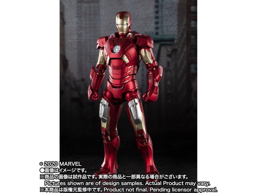 The Avengers S.H.Figuarts Iron Man Mark VII (Avengers Assemble Edition) Exclusive Action Figure Gallery Image 3