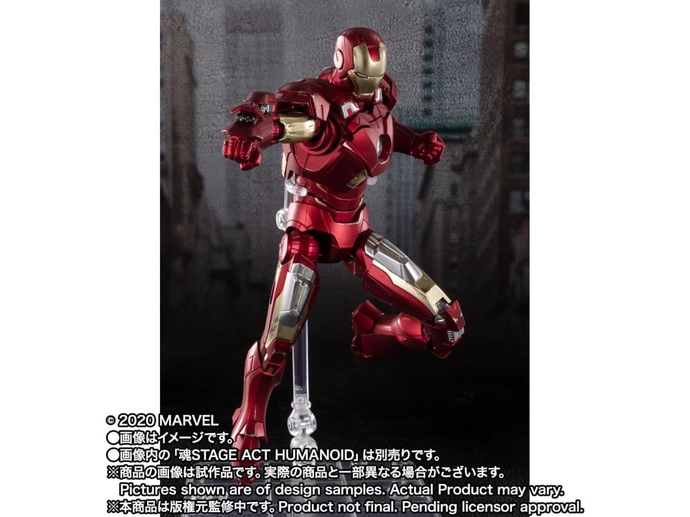 The Avengers S.H.Figuarts Iron Man Mark VII (Avengers Assemble Edition) Exclusive Action Figure Gallery Image 8