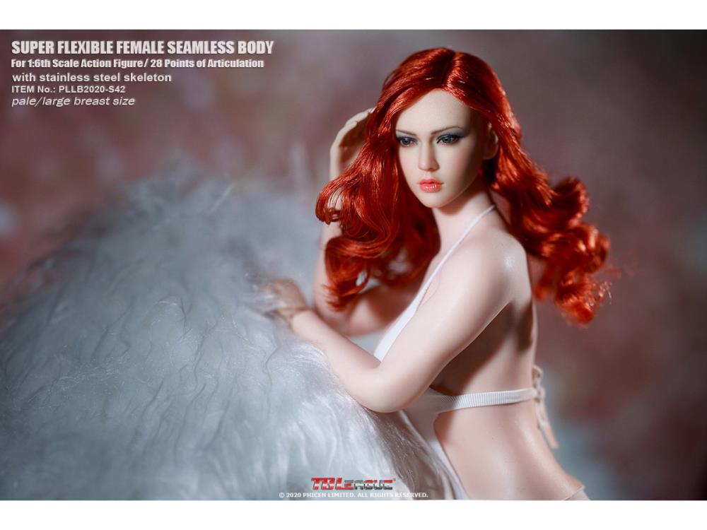 Super-Flexible Female Seamless 1/6 Scale Pale Large Bust Body (S42) Gallery Image 7