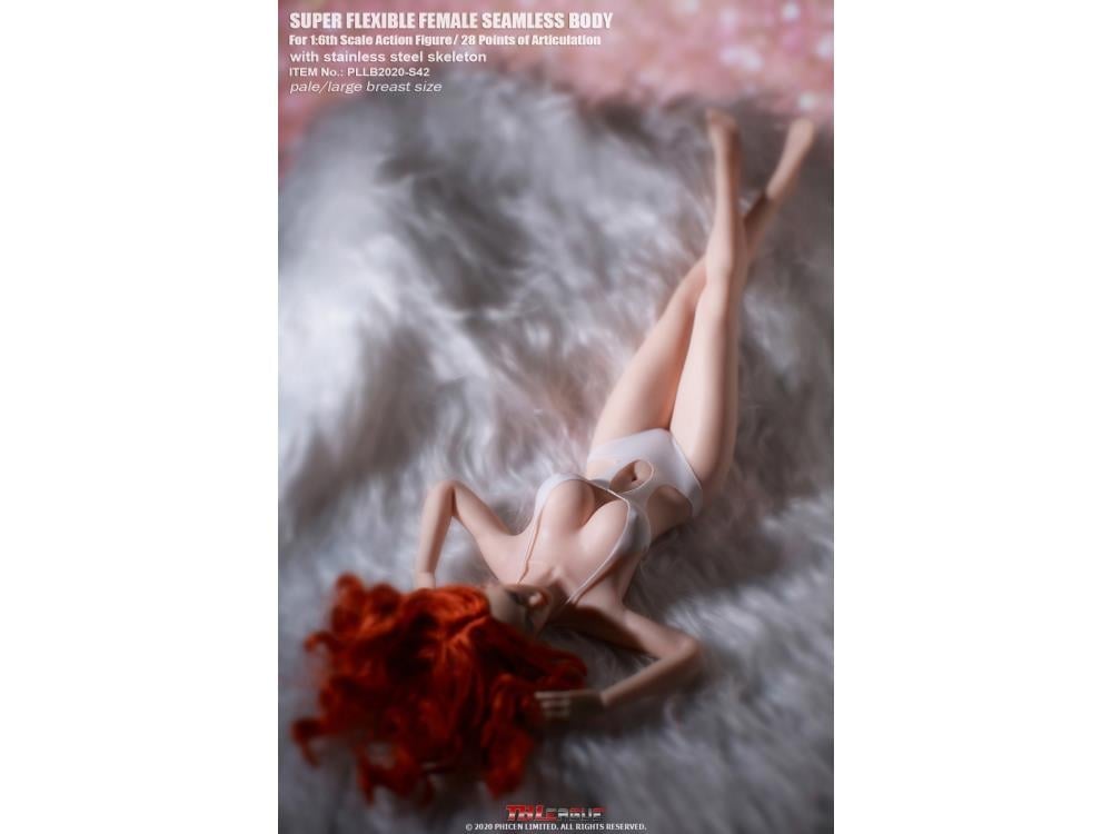 Super-Flexible Female Seamless 1/6 Scale Pale Large Bust Body (S42) Gallery Image 5
