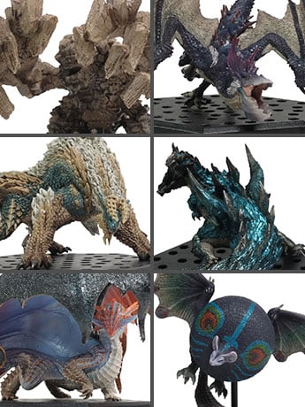 Monster Hunter Capcom Figure Builder Standard Model Plus Vol.17 Box of 6 Figures Gallery Image 2