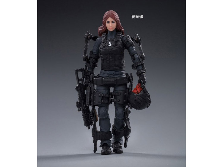 Hardcore Coldplay Skeleton Force Hell Grim Reaper Selena 1/18 Scale Figure Gallery Image 3