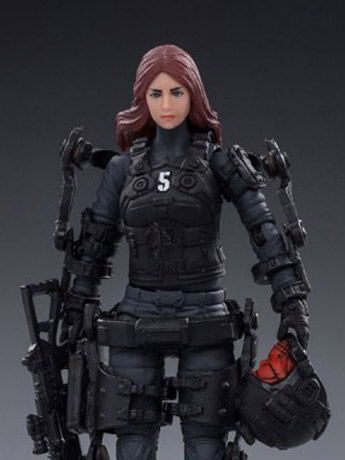 Hardcore Coldplay Skeleton Force Hell Grim Reaper Selena 1/18 Scale Figure Gallery Image 2