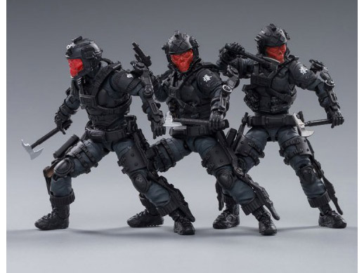 Hardcore Coldplay Skeleton Force & Selena Hell Grim Reaper 1/18 Scale Figure Set Gallery Image 5