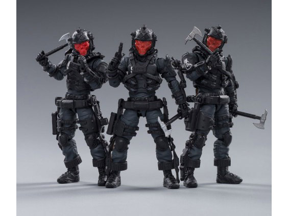 Hardcore Coldplay Skeleton Force & Selena Hell Grim Reaper 1/18 Scale Figure Set Gallery Image 6