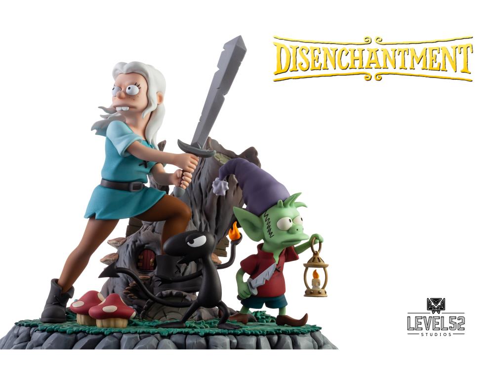 Disenchantment The Princess The Elf and The Demon Statue Gallery Image 7