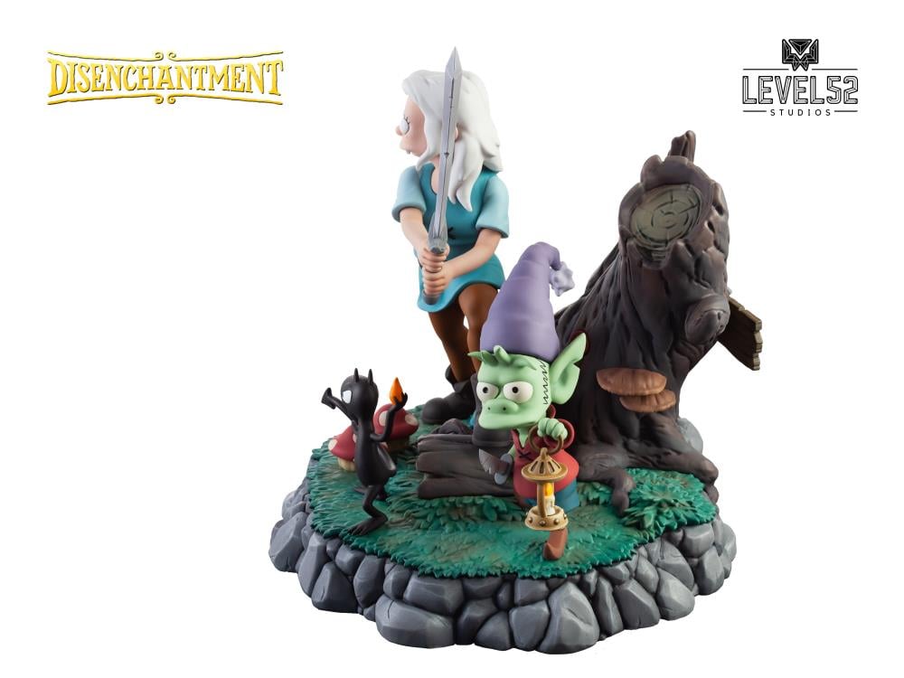 Disenchantment The Princess The Elf and The Demon Statue Gallery Image 4