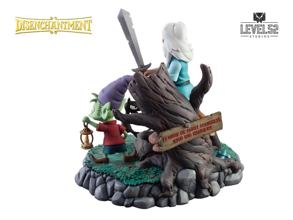 Disenchantment The Princess The Elf and The Demon Statue Gallery Image 5