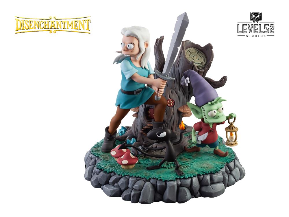 Disenchantment The Princess The Elf and The Demon Statue Gallery Image 3