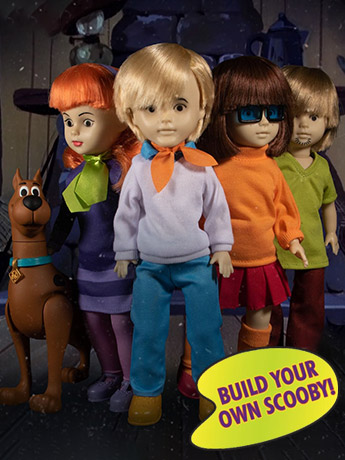 LDD Presents: Scooby-Doo Mystery Inc. Set (Scooby-Doo Build-A-Figure) Gallery Image 2