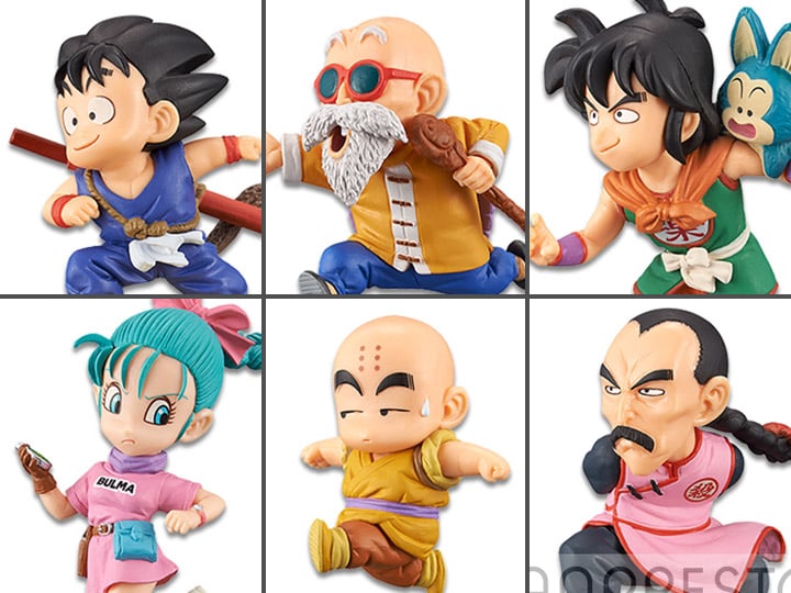 Dragon Ball Super World Collectable Figure Anime The Historical Characters Vol.1 Box of 6 Figures Gallery Image 1