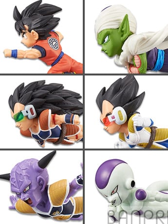Dragon Ball Z World Collectable Figure The Historical Characters Vol.1 Set of 6 Figures Gallery Image 2