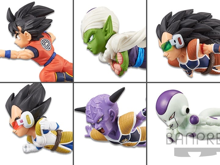Dragon Ball Z World Collectable Figure The Historical Characters Vol.1 Set of 6 Figures Gallery Image 1