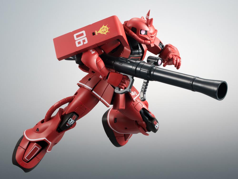 ロボット MS-06S ZAKU-II RED L VERSION Gundam Robot Spirits MS-06S Char's Zaku II (Ver. A.N.I.M.E.) Real
