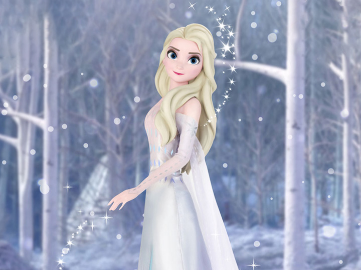 Frozen II Master Craft MC-018 Elsa Limited Edition Statue Gallery Image 1