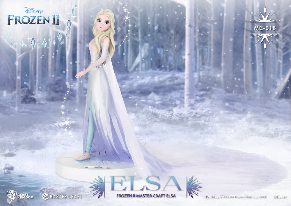 Frozen II Master Craft MC-018 Elsa Limited Edition Statue Gallery Image 4