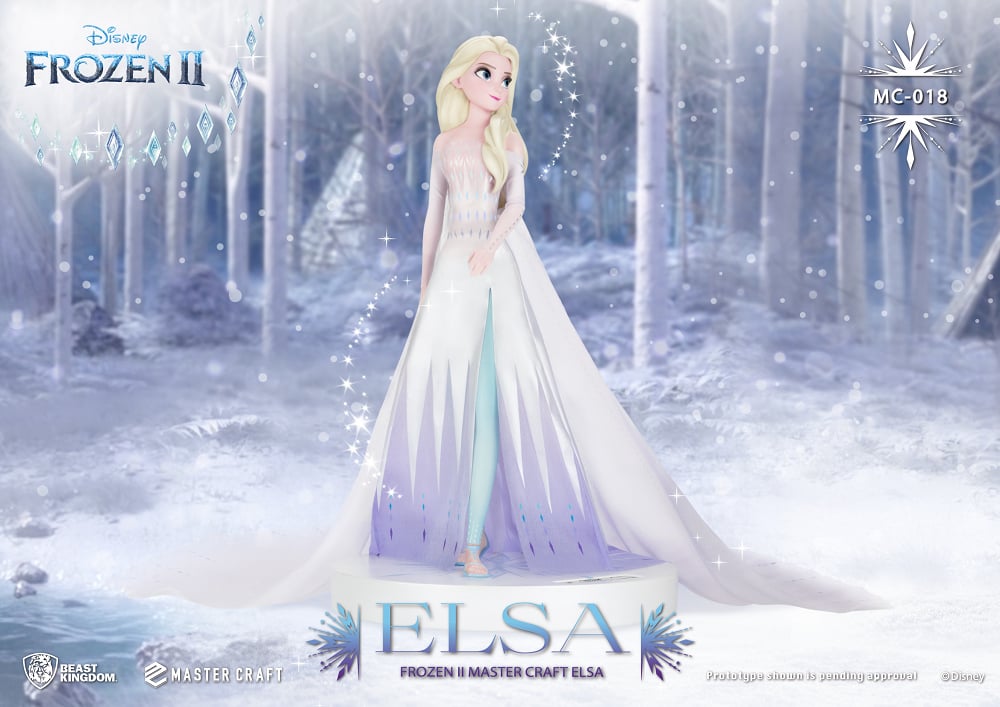 Frozen II Master Craft MC-018 Elsa Limited Edition Statue Gallery Image 6