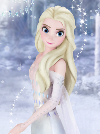 Frozen II Master Craft MC-018 Elsa Limited Edition Statue Gallery Image 2