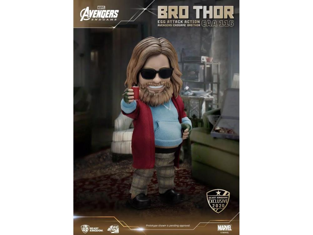 Avengers: Endgame Egg Attack Action EAA-116 Bro Thor SDCC 2020 Exclusive Gallery Image 3