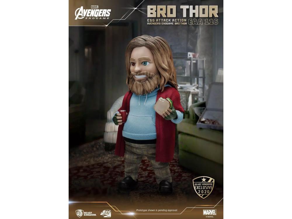 Avengers: Endgame Egg Attack Action EAA-116 Bro Thor SDCC 2020 Exclusive Gallery Image 4