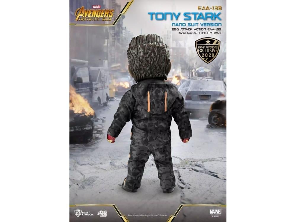 Avengers: Endgame Egg Attack Action EAA-133 Tony Stark SDCC 2020 Exclusive Gallery Image 5