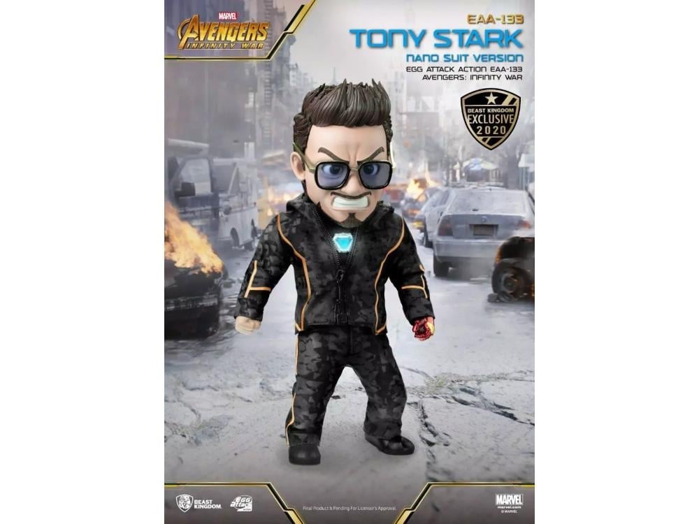 Avengers: Endgame Egg Attack Action EAA-133 Tony Stark SDCC 2020 Exclusive Gallery Image 6
