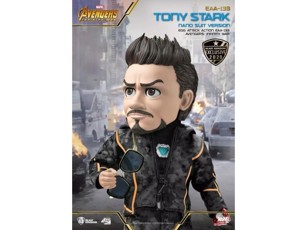 Avengers: Endgame Egg Attack Action EAA-133 Tony Stark SDCC 2020 Exclusive Gallery Image 10