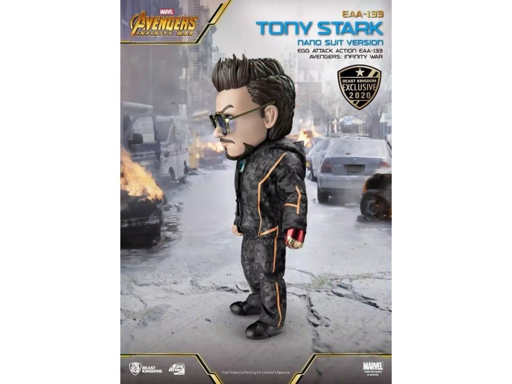 Avengers: Endgame Egg Attack Action EAA-133 Tony Stark SDCC 2020 Exclusive Gallery Image 4