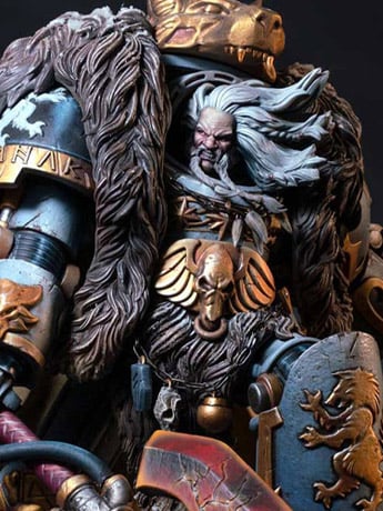 Warhammer 40,000 Logan Grimnar 1/6 Scale Limited Edition Statue Gallery Image 2