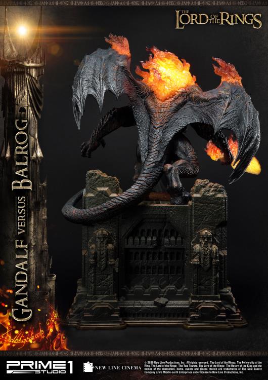 The Lord of the Rings Premium Masterline Gandalf Versus Balrog Limited Edition Statue Gallery Image 5